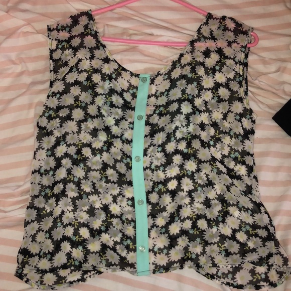 Blouse Floral Top - Picture 1 of 2